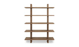 Casey Large Bookcase Dark Brown