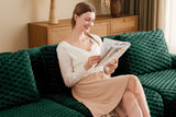 LAURENT 146" 4-Seater Sofa with 1 Ottoman