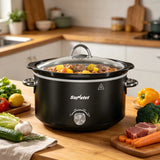 Slow Cooker 4QT, Mini Food Warmer with 3 Heating Settings