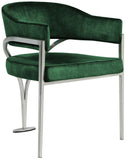 Madelyn - Dining Chair (Set of 2) - Brushed Chrome