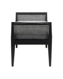 Teagan Black Bench, Attel Ivory