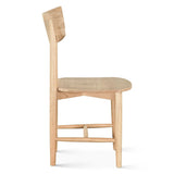 Calder 18" Dining Chair in Natural Oak