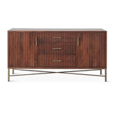 Cosmopolitan 68" Sideboard in Honey Brown