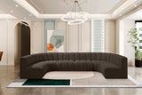 Arc - Boucle Fabric 8 Piece Modular Sofa