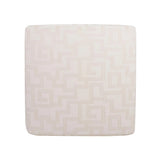 Indoor/Outdoor Universal Square Ottoman Syros Natural