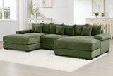 DESEO 130" 3-Seater with 2 Ottomans
