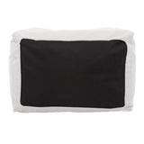 Outdoor Pouf Bench- Seascape Natural