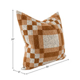 Parchisi Mustard 20x20 Down Filled Pillow