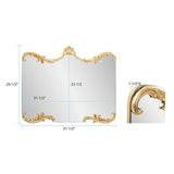 St. James Gold Gilded Mirror