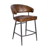 Essex Dover 22" Counter Chair in Hand Washed Chestnut