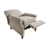 Push Back Recliner Lounge Chair, Sand *