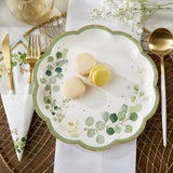 Kate Aspen Botanical Garden 62 Piece Party Tableware Set (16 Guests)