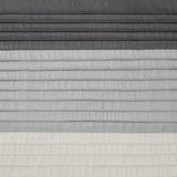 Faux Silk Dupioni Shower Curtain, Grey
