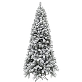 6.5-Ft. Flocked Alaskan Pine Christmas Tree