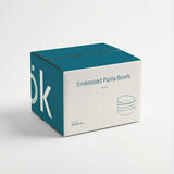 Kook Ceramic Pasta Bowls, 40 oz, Set of 4