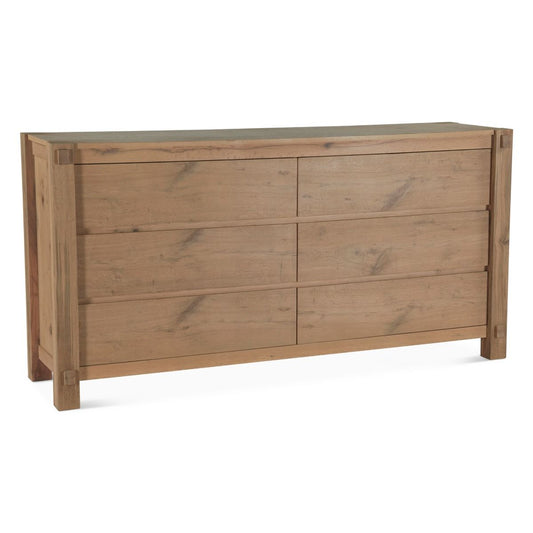 Flagstaff 72" Dresser in Natural Distressed Oak