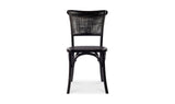 Churchill Dining Chair Antique Black - Set Of Two