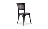 Churchill Dining Chair Antique Black - Set Of Two