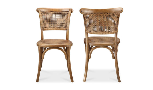 Churchill Dining Chair Light Brown - Set Of Two