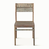 Ibiza 17" Dining Chair in Vintage Teal Reclaimed Wood