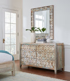 Ibiza 37" Mirror in Vintage Teal Reclaimed Wood