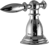 ANZZI Patriarch 5-Hole Deck Mount Tub Filler, Dual Handle Control, Integrated Hand Sprayer, Solid Brass, 1.8 GPM Flow, WaterSense Certified, Various Finishes