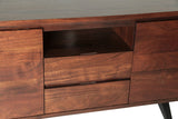 Kennedy 54" Media Cabinet in Walnut