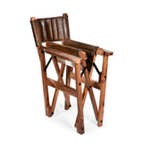 Leeds 23" Folding Dining Chair in Antique Whiskey