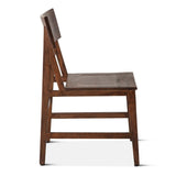 London Loft 19" Dining Chair in Walnut