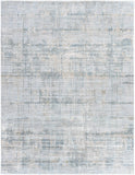 Fallin Gray Thick Luxe Abstract Striped Rug