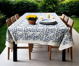 Ikat Tablecloth - Blue