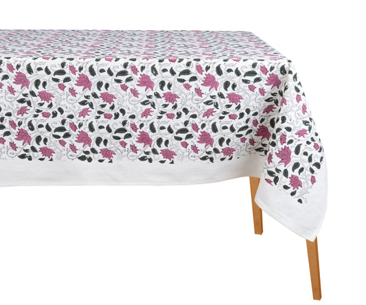 Botanical Tablecloth - Pink