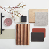 Fluted Wood Panel Samples