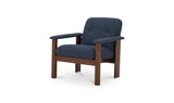 Parker Lounge Chair Dark Blue