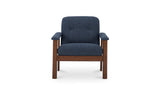 Parker Lounge Chair Dark Blue