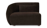 Amelia Left Arm Facing Chair Espresso