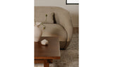 Amelia Right Arm Facing Chair Warm White