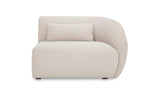 Amelia Right Arm Facing Chair Warm White