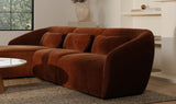 Amelia Right Arm Facing Chaise Chestnut