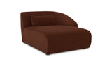 Amelia Right Arm Facing Chaise Chestnut
