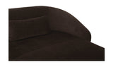 Amelia Double Chaise Modular Sectional Espresso
