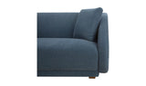 Fraser 3 Piece Modular Sectional with Slipper Deep Blue