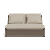 FORMENTERA 2 SEAT ARMLESS SOFA