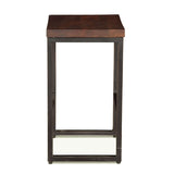 Paso Robles 16" Counter Stool in Tawny Brown