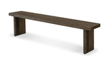 Monterey Bench Aged Brown