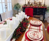 Red Striped Cotton Placemats