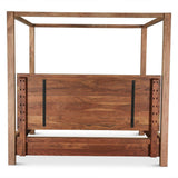 Sedona Canopy Queen Bed in Brushed Acacia
