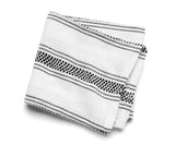 Black Dish Towels - Striped Cleaning Towels