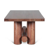 Timbers Barrel 94" Dining Table in Light Vinegar Acacia