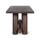 Timbers Barrel 80" Gathering Table in Vinegar Acacia